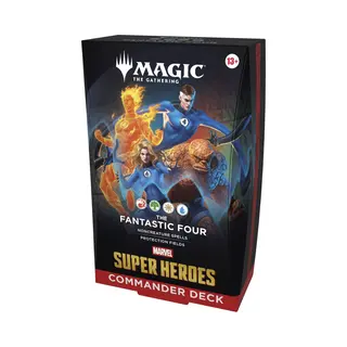 Magic: The Gathering Magic, The Gathering Marvel Super Heroes Commander Deck - The Fantastic Four