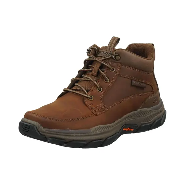 Skechers Boswell Respect Cdb Brown Mens Chukka Boots 204454 In A Plain Leather And Man-made In Size 8 thumbnail