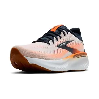 Brooks Adrenaline Gts 25 Hardloopschoenen - White/Spellbound/Orange - Maat 44.5 - Heren