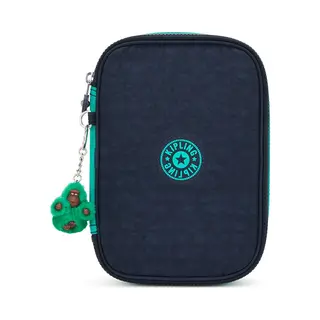 Kipling 100 Pens Etui Blue Green