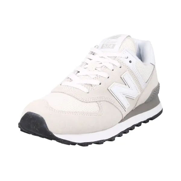 New Balance Mens Nb 574 Sneakers, Nimbus Cloud With White, 5 Uk thumbnail