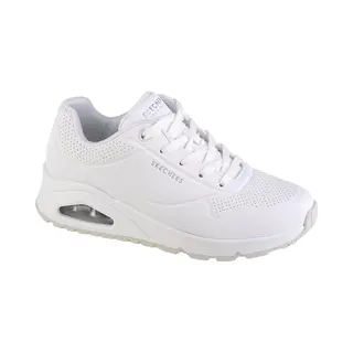 Skechers Uno Lage Sneakers Voor Dames, Wit