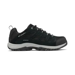 Columbia, Mannen, Wandelschoenen, Crestwoodâ„¢ Waterproof Heren Wandelschoenen - Black (45), Zwart, Grijs