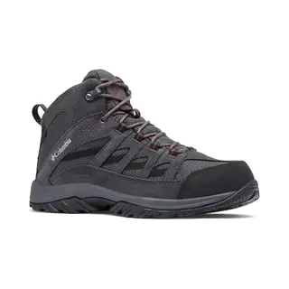 Columbia, Mannen, Wandelschoenen, Crestwoodâ„¢ Mid Waterproof Heren Wandelschoenen - Grey (42), Rood, Bruin, Grijs