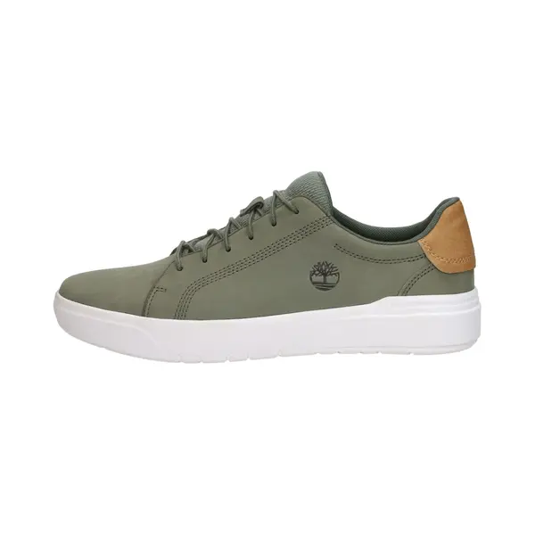 Timberland For Man. TB0A5TZD9911 Leather Sneakers Senena Bay Green (43), Flat, Laces, Casual thumbnail