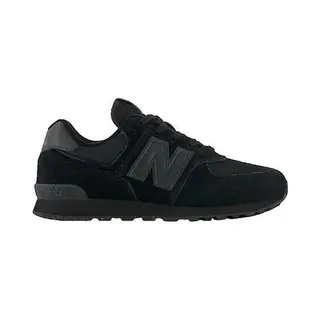New Balance 574 Shoes Black Evergreen Junior - 20