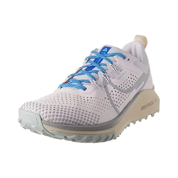 Nike Women's React Pegasus Trail 4 Sneaker, Pearl Pink/Wolf Grey-Football Grey, 7 Uk thumbnail