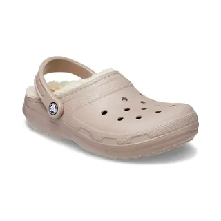 Crocs 203591 Classic Lined Uni Synthetic Mushroom/Bone Clogs