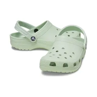 Crocs Classic Jade Green Womens Shoes 10001-3VS In A Plain Man-made In Size 7