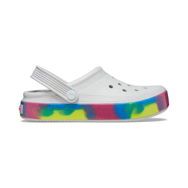 Crocs, Vrouwen, Pantoffels, Off Court Glitterband Kinderklomp 209714-1FS -., (33) thumbnail