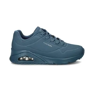 Skechers Uno Lage Sneakers Voor Dames, Blauw