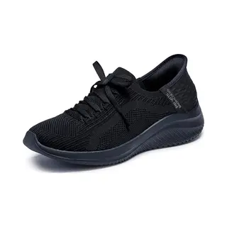 Skechers Women's Ultra Flex 3.0 Brilliant Way Sneaker, Black, 2 Uk