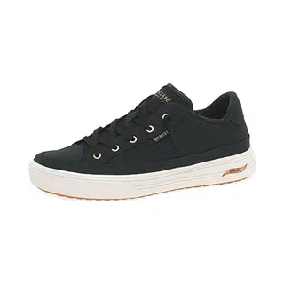 Skechers Arch Fit Arcade-Meet Ya There Dames Sneakers - Zwart