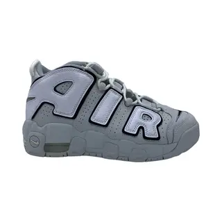 Nike Air More Uptempo Gs Maat 36.5 Kleur Licht Grijs/wit/zwart