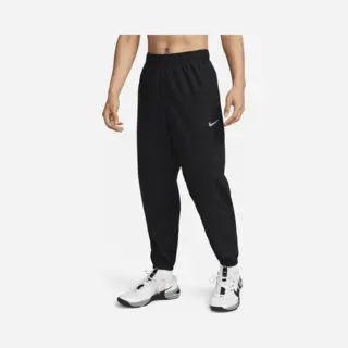 Nike Sportbroek 'Form Swoosh' Zwart / Wit