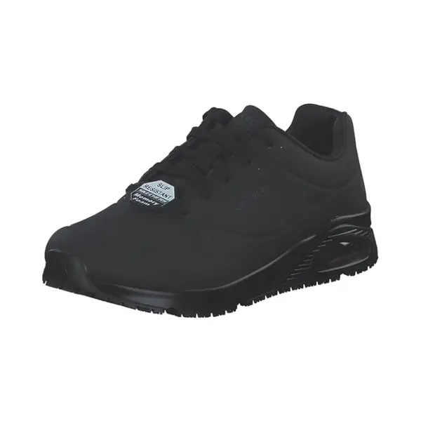 Skechers Men's Uno Sr Sutal Trainers, Black Synthetic, 6 Uk thumbnail