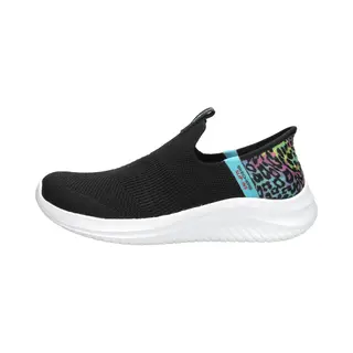 Skechers Ultra Flex 3.0 - Colory Wild Meisjes Instappers - Zwart/Multicolour - Maat 33