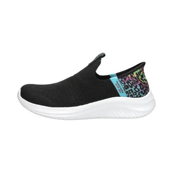 Skechers Ultra Flex 3.0 - Colory Wild Meisjes Instappers - Zwart/Multicolour - Maat 33 thumbnail