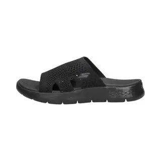 Skechers On-the-Go Walk Flex Elation Damen-Sandale, Schwarz/Schwarz, 40 Eu