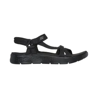 Skechers Go Walk Flex Zandal - Sublime - Dames Sandalen - Zwart