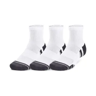 Under Armour® Sportsocken Ua Performance Tech 3PK Qtr (3-Paar) Für Vielseitige Aktivitäten, Mit Elasthan-Anteil, Sportlicher Stil