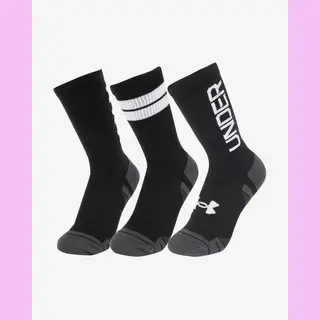 Under Armour 3 Pairs Of Under Armor Performance Tech Crew Sports Socks Unisex