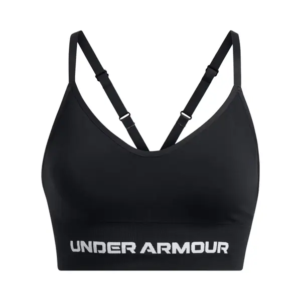 Under Armour Women's Vanish Seamless Low Bra Shirt Black thumbnail