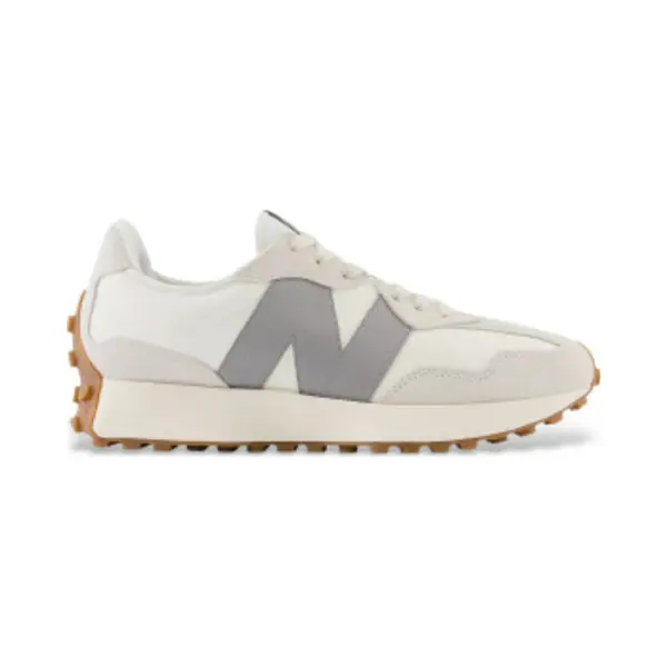 New Balance Unisex. U327V1 Leather Sneakers 327 Off-white (42), Flat, Laces, Casual thumbnail