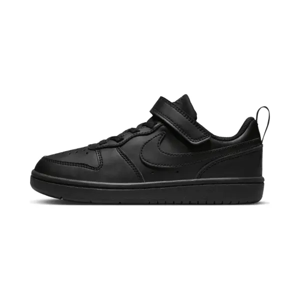 Nike Court Borough Low Recraft Kleuterschoenen - Zwart thumbnail