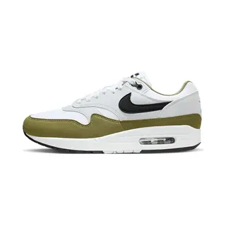 Nike Air Max 1 Medium Olive Herren Sneaker Weiß Schwarz Pure-Platinum FD9082-102 40