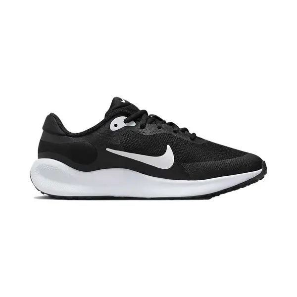 Nike Revolution 7 Lacrosse Schoenen, Uniseks, Kinderen, Zwart/wit-wit thumbnail