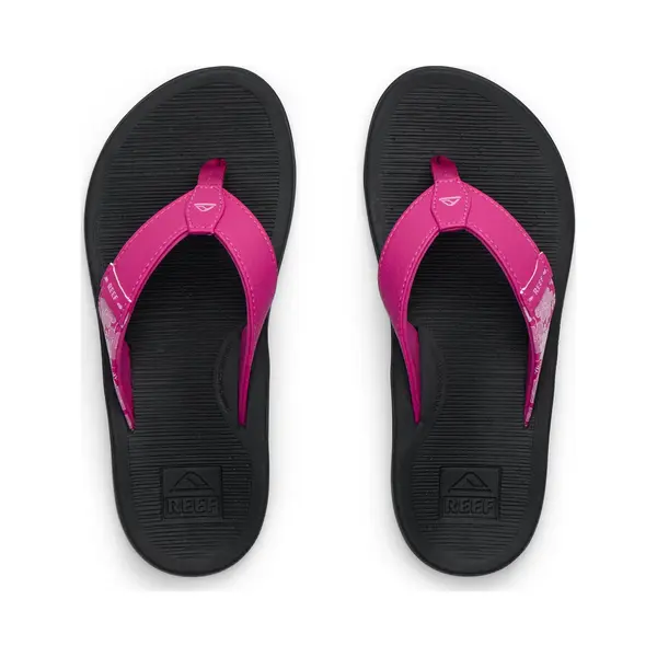 Reef Santa Ana Dames Slippers - Rood - Zwart thumbnail