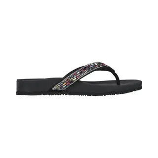 Skechers Arch Fit Meditation - Dames Slippers - Zwart - Maat 36