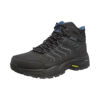 Skechers Veterboots 'Arch Fit Dawson - Raveno' Blauw / Zilvergrijs / Zwart