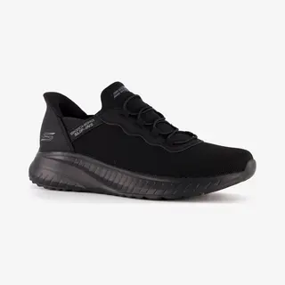 Skechers Bob Squad Heren Slip-ins Zwart - Maat 41 - Extra Comfort - Memory Foam