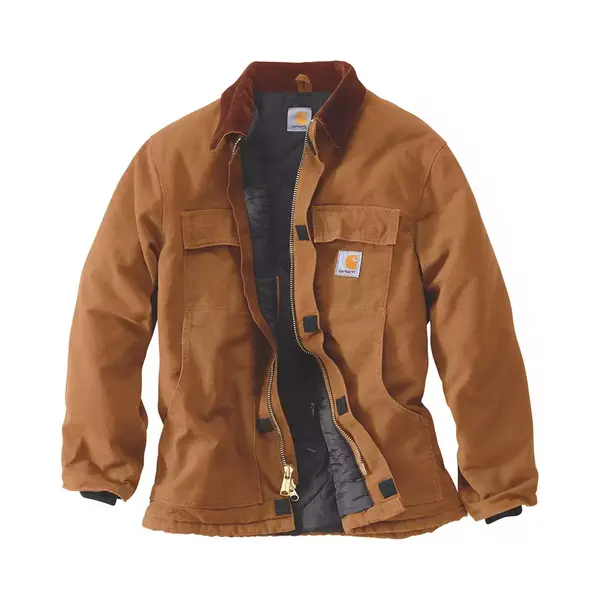 Carhartt C003 Insulated Traditional Coat 106674 Carhartt® Brown-S thumbnail