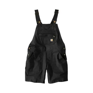 Carhartt Damen Relaxed Fit Canvas Shortall 106197 Black-M