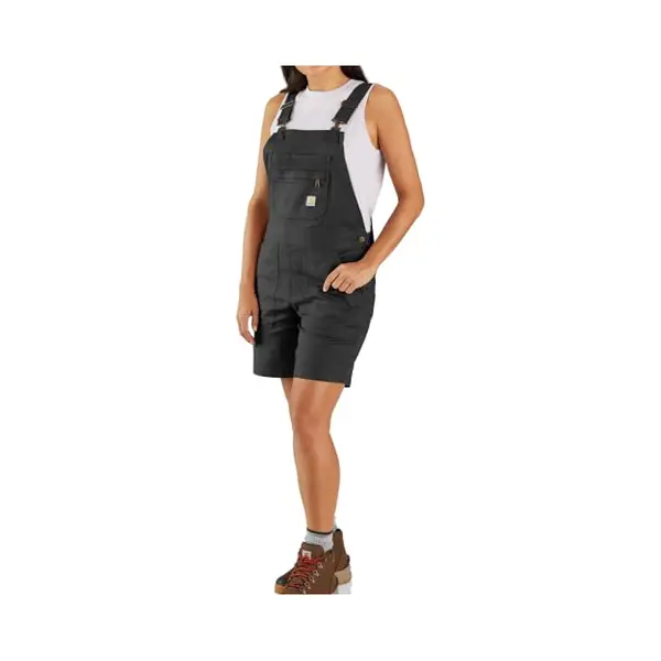 Carhartt Damen Relaxed Fit Canvas Shortall 106197 Black-L thumbnail