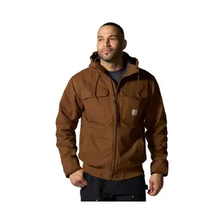 Carhartt Washed Duck Insulated Active Jac 106980 Red Duck-Xl