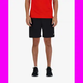 New Balance Sport Herren Kurze Hosen - Schwarz - Größe L - Poly Woven