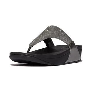 FitFlop Lulu Shimmerlux Toepost Teenslippers Dames