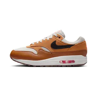 Nike Air Max 1 Ess Sneakers Voor Heren, Light Bone Black Flax British Tan