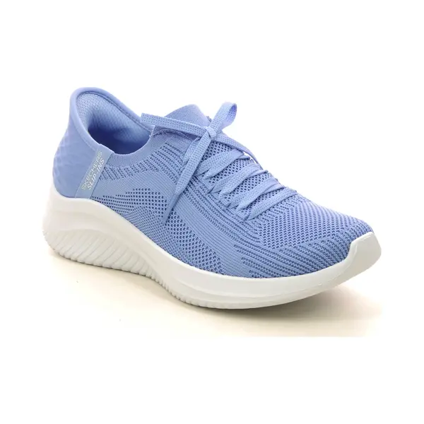 Skechers Slip Ins Ultra Peri Periwinkle Blue Womens Trainers 149710 In A Plain Textile In Size 8 thumbnail