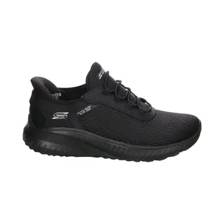 Skechers Women's Bobs Squad Chaos In Color Sneaker, Black Mesh, 5 Uk