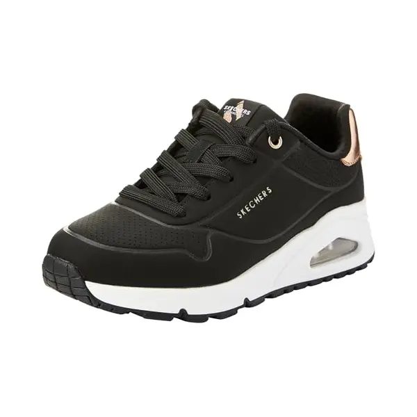 Skechers Uno Gen1 Kinder Sneakers 310545l-blk - Kleur Zwart-wit - Maat 37 thumbnail