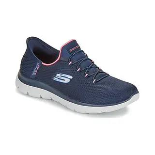 Skechersvoor Vrouwen. 150123 Slip-ins, Toppen Blauw (41), Stof, Plat, Veters, Casual, Sportief