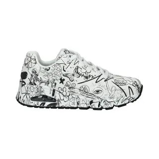 Skechers Uno Process Sketch Sneakers Wit - Dames - Maat 36