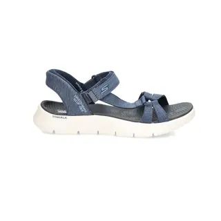 Skechers For Woman. 141481 Sandals Go Walk Flex Blue (41), Flat, Velcro, Casual, Sport, Beachwear, Multisport
