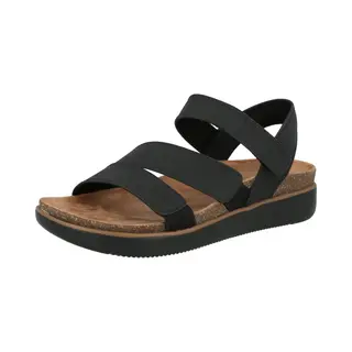 Skechers Lifted Comfort 163252-Blk, Vrouwen, Zwart, Sandalen, Maat, 41