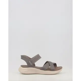 Skechers Ultra Flex 3.0 Damessandalen, Never Netter Hands Free Slip-ins, Donkertaupe, 39 Eu, Donkere Taupe, 39 Eu
